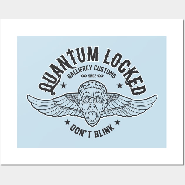 Quantum Locked (Variant 1) Wall Art by apalooza